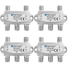 4 x DiSEqC Switch Umschalter SAT LNB Schalter 4x1 4/1 Full Verteiler HD Opticum