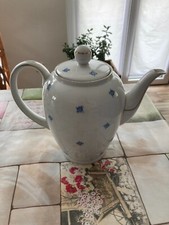 Kaffeekanne Eschenbach Bavaria Germany Blumen blau
