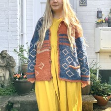 Vintage Amano Strickjacke XL