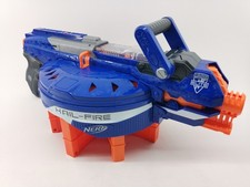 Nerf Gun Blaster N-Strike Elite Hail-Fire - geprüft  - mit 8 Magazinen