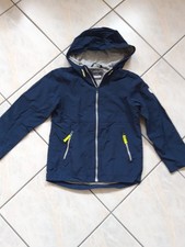 dunkelblaue Jacke mit  Kapuze