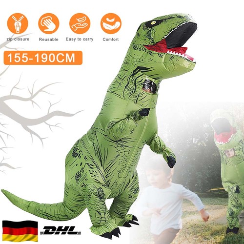 Rex kostüm aufblasbare - t-rex,