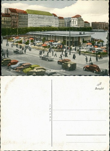 Hamburg jungfernstieg auto - hamburg,