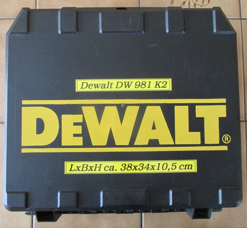 Dewalt 981 leerkoffer - dewalt, dw