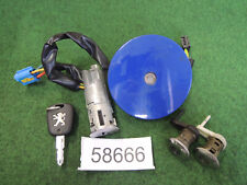Schlosssatz Schlösser Schlüssel u.a. Peugeot 206 (2A/C) 1,1i 44kW BJ.2005