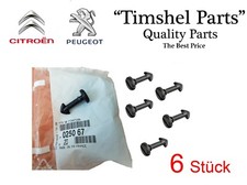 6 St.Motorabdeckung Clips Peugeot 206 307 407 607 Expert Citroen C4 1.8 2.0 16V 