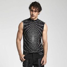 PUNK RAVE Dark Matter Tank Top