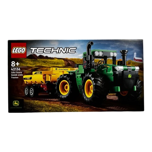 Lego technic 42136 john deere - john,