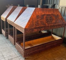 Holzkohle Kupfergrill - 1500mm