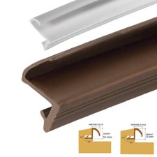 Holz Fenster & Türrahmen S-Typ Dichtung Doppelverglasung Gummi Reparaturdichtung