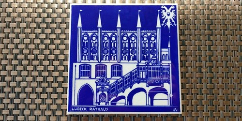 Lübecker blaugrundkachel - lübecker,