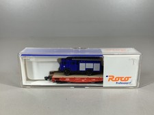 SPUR N ROCO Schwerlastwagen DB mit THW-Fahrzeug 25941 OVP  / 2 A 330