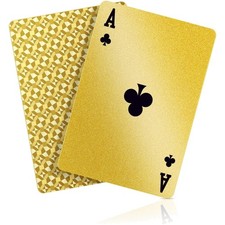 Professionelle Gold Diamant Pokerkarten – Robuste und  Spielkarten