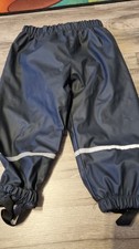 Schwarze Kinder Matsch Regen Hose Größe 92/98 (x-mail kik)