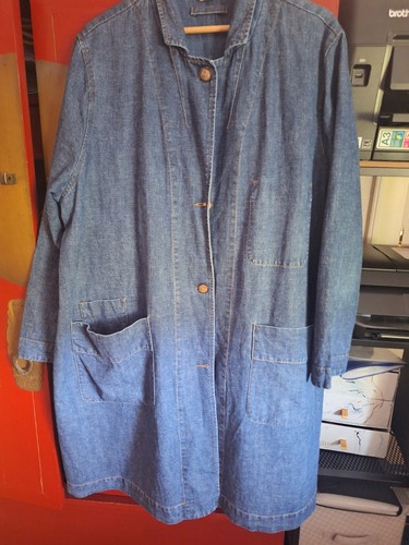 Jeansmantel gerade form - jeansmantel, 48