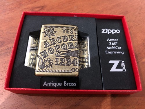 Zippo feuerzeug ouija board - zippo,