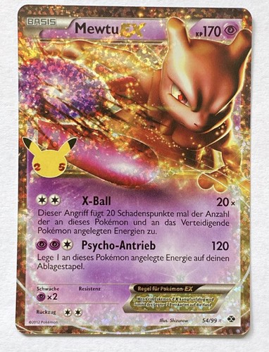 Pokemon mewtu deutsch - mewtu, ex