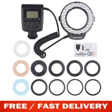 HD-130 Makro LED Ringlicht Blitzlicht für Canon Nikon Pentax Olympus Kamera
