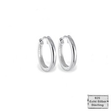 Creolen Echt Silber 925 Klapp