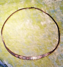 Collier Halskette Tricolor 333 Gold