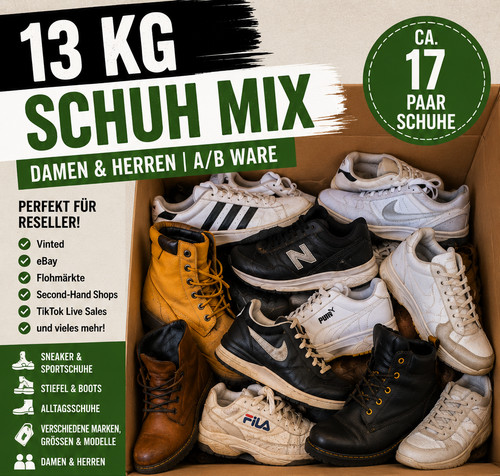Reseller box 13kg - 13kg, schuhe