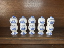 5 Vintage Gewürzstreuer