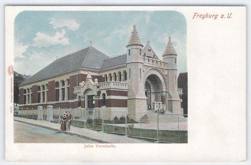 Ansichtskarte freyburg d - ansichtskarte, a.d