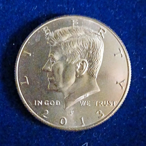 Usa cent half dollar 2013 - 50,