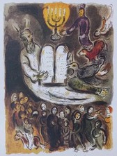 Marc CHAGALL: Moses Und Die