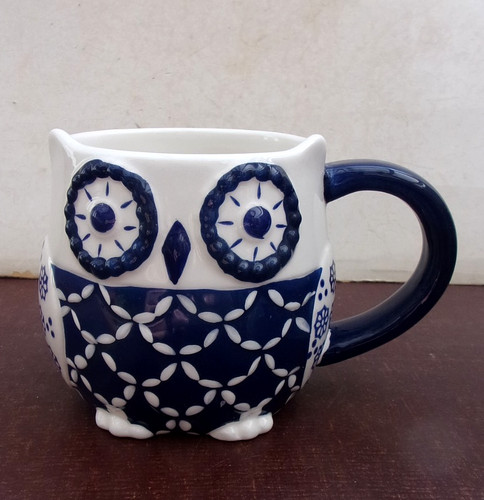 Keramik kaffeetasse eule - keramik,