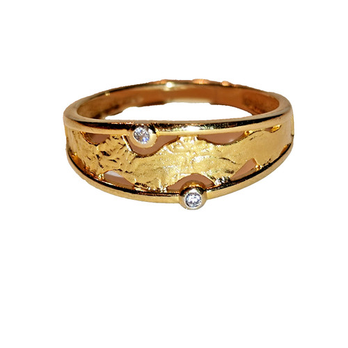 Ring gelbgold mit - ring,