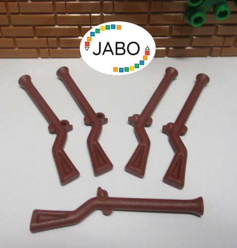 Lego muskete gewehr - (c6/7), 5x