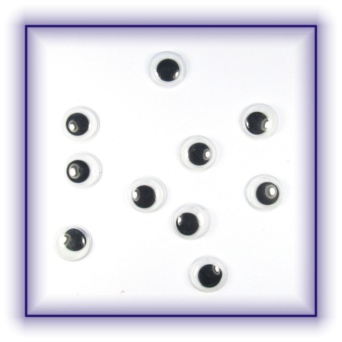 Wackelaugen augen rund - wackelaugen, 10