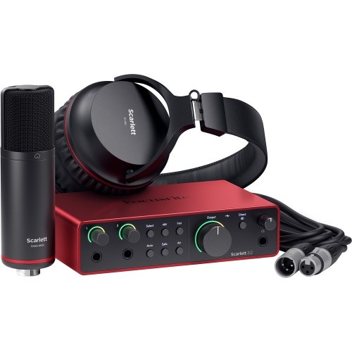 Focusrite scarlett 2i2 - scarlett, studio