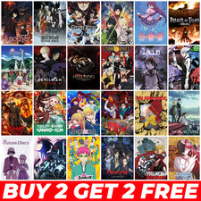 Anime Poster Wandbilder A3 A4