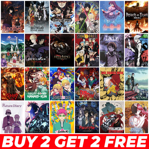 Anime poster wandbilder a4 - anime, a3