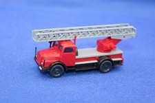 Espewe Spur H0 IFA S 4000 Feuerwehr mit Drehleiter/guter Zustand