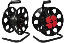 Leere Kabeltrommel ohne Kabel