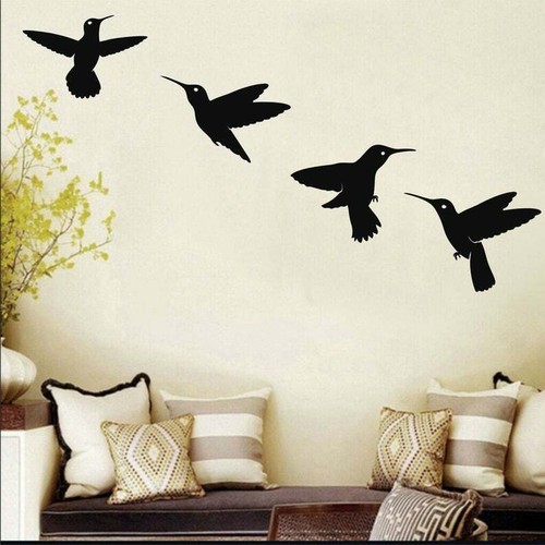 Metall wandbild biene vögel - wandbild,,