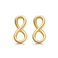 Ohrstecker Infinity 585 Gold
