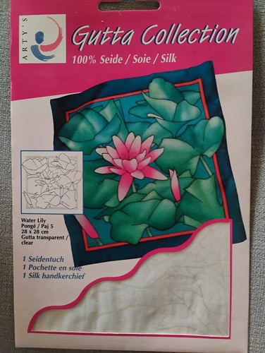 Gutta seidentuch 28x28cm - gutta,