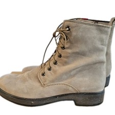 Think Damen Leder Stiefel