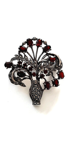 Silber brosche 925 - 925, /