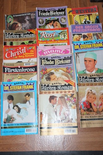 Konvolut stück roman hefte - 10,