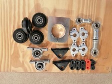 Frässpindel+Lagerbock+Flansch+Laufrolle+Gelenkköpfe