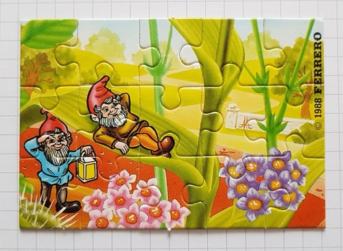 Puzzle blumentopfzwerge - Ü-ei,