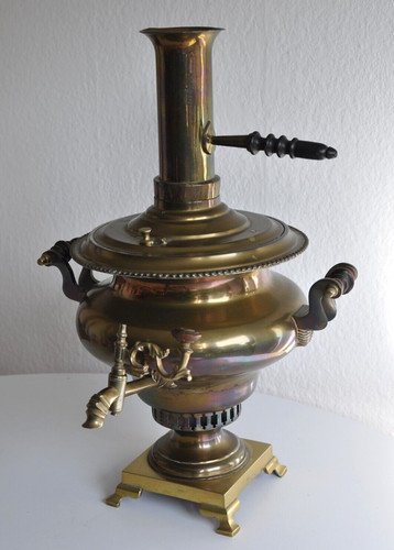 Antiker russischer samowar - russischer,