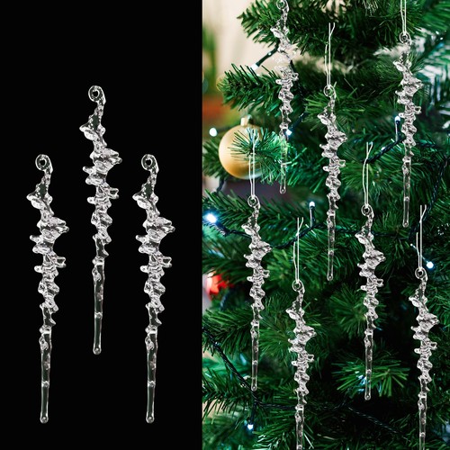 Weihnachtsbaum eiszapfen - weihnachtsbaum,
