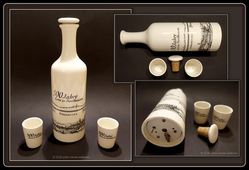 Jubiläums flasche nordhäuser - flasche,