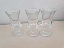 3 Stück Shot Gläser stabil mit Henkel Schnapsgläser